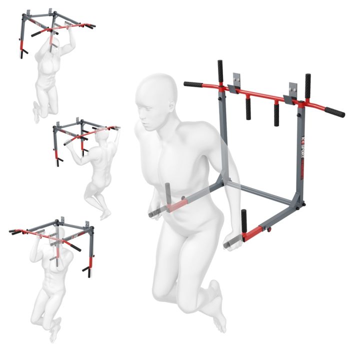 Dip station and pull up discount bar