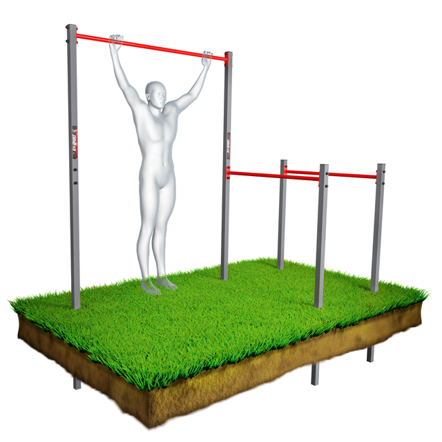 Outdoor/Garten Klimmzugstange + Barren KSport Deutschland