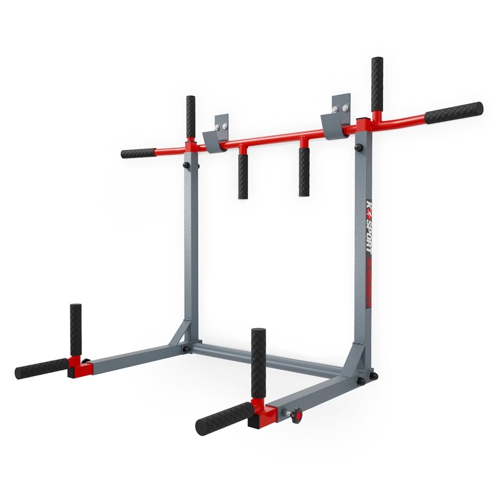 Pull up bar Dips bar voor wandmontage 2in1