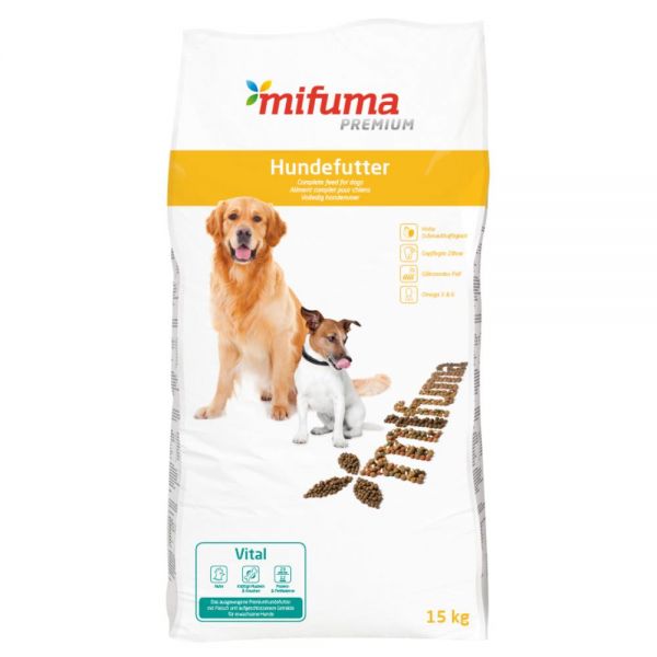mifuma Hund Trockenfutter Prem. Vital (Vollkost) 15kg