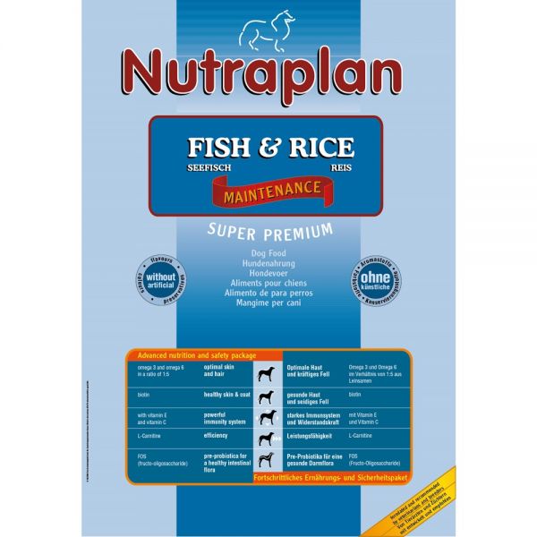 Nutraplan Fish & Rice Maintenance All Breeds  