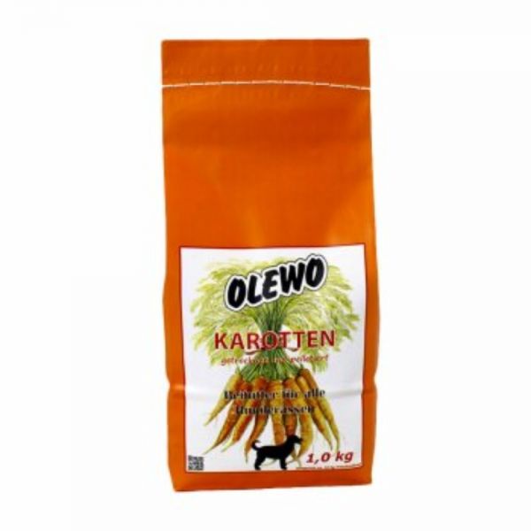 Olewo Karotten-Pellets für Hunde 1kg