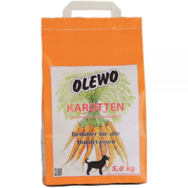 Olewo Karotten-Pellets für Hunde 5kg