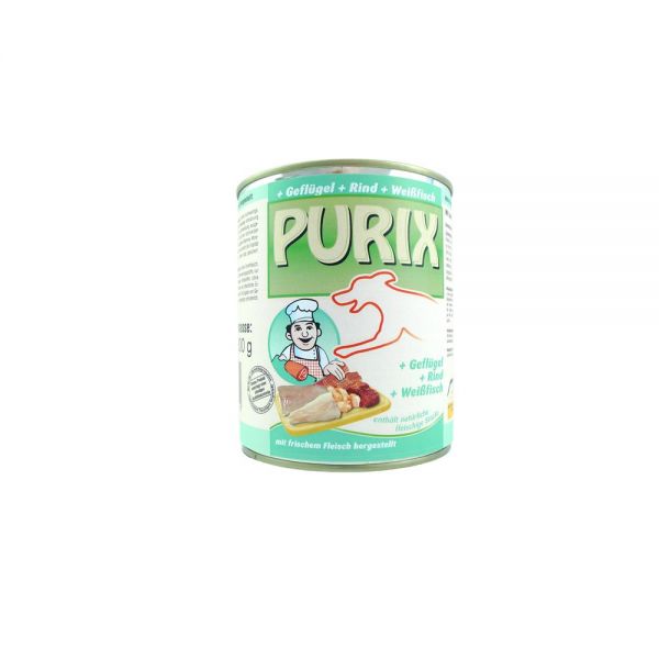 Purix Fleisch für Feinschmecker Geflügel, Rind, Weißfisch