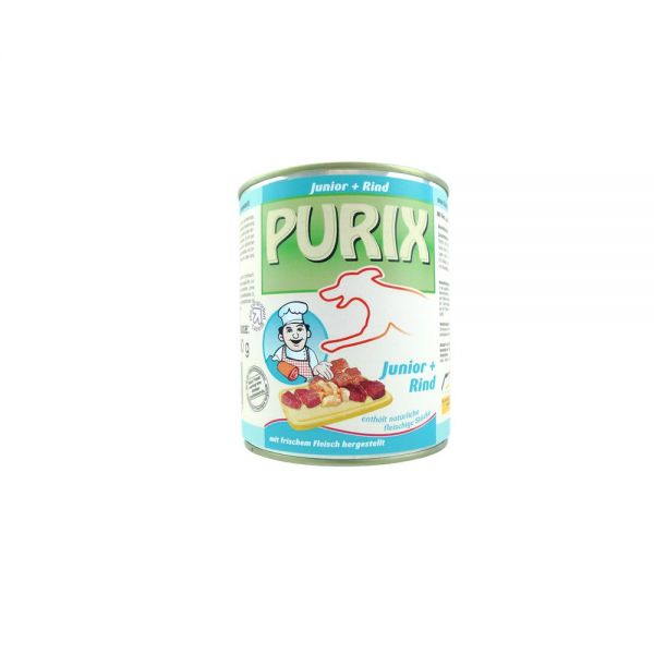 Purix Fleisch für Feinschmecker Junior + Rind