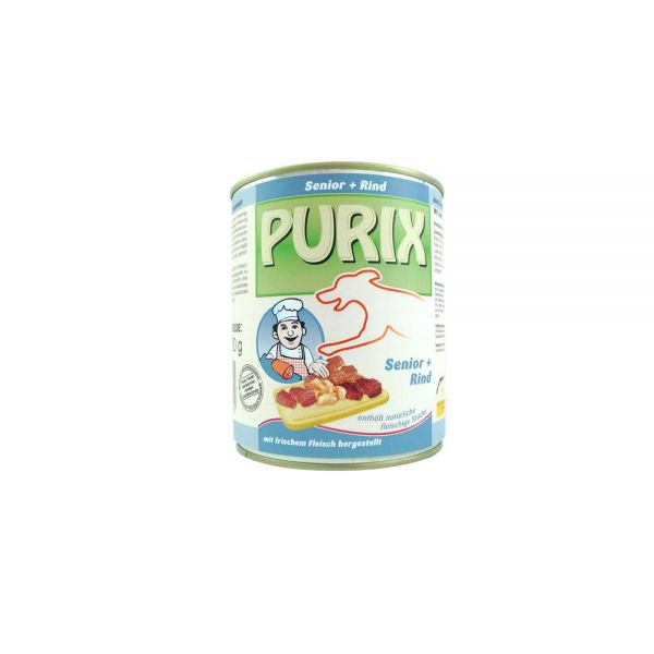 Purix Fleisch für Feinschmecker Senior + Rind