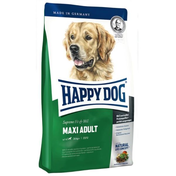 Happy Dog Supreme Fit + Well Maxi Adult 15kg