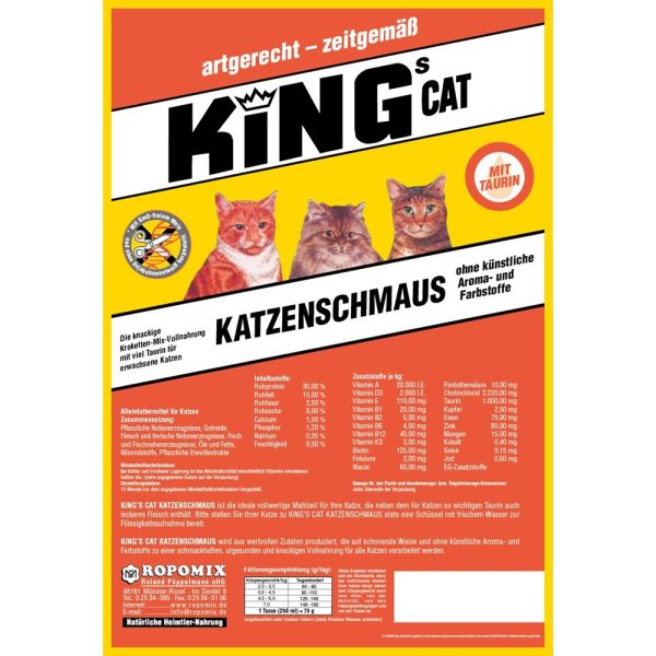kings cat katzenschmaus verpackung