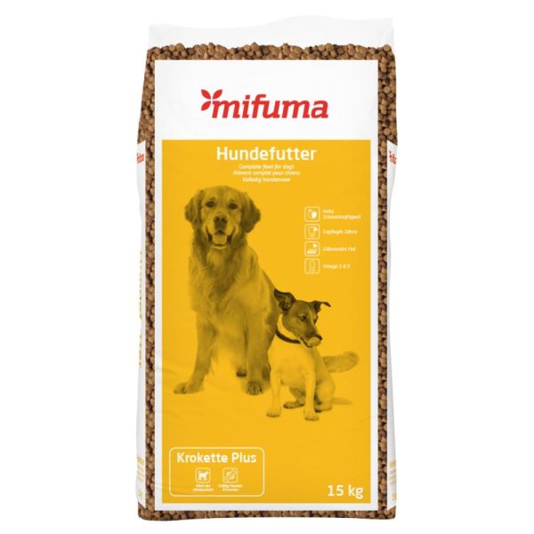 mifuma hund trockenfutter g+g krokette plus 15kg