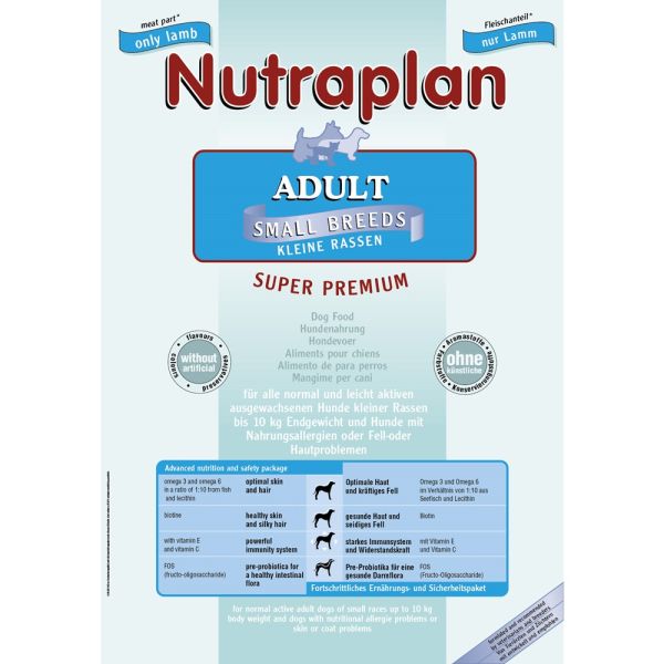 Nutraplan Adult Small Breeds Lamb 