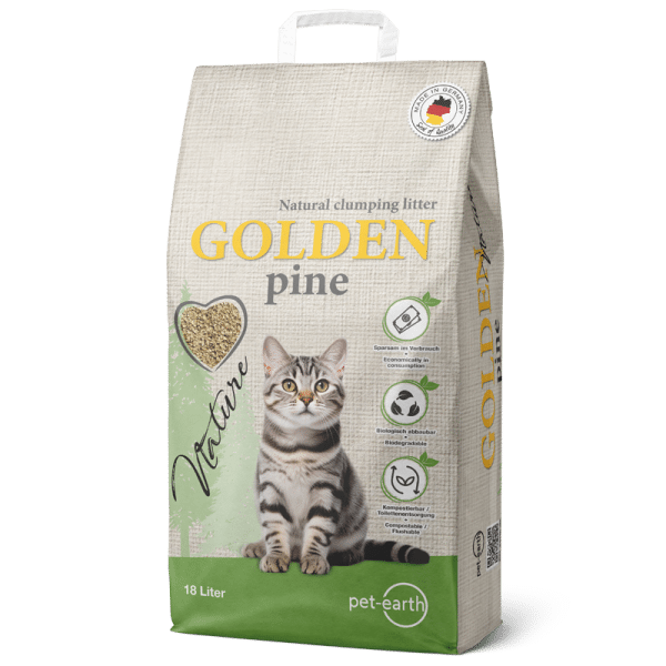 Pet Earth Golden Nature Pine 18L