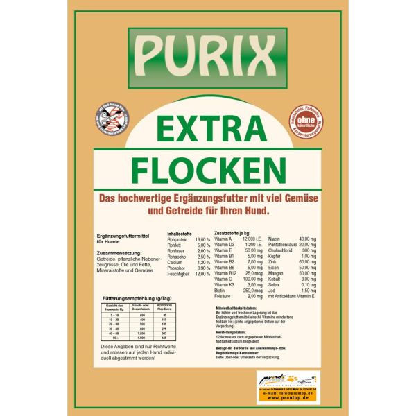 Purix Extra Flocken 20kg