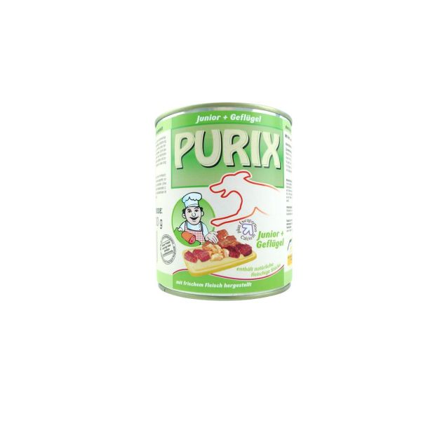 Purix Fleisch für Feinschmecker Junior + Geflügel