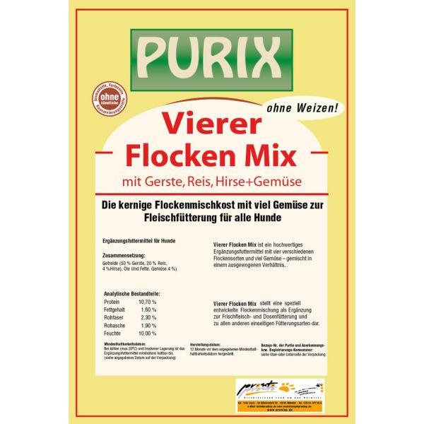 Purix Vierer-Flocken-Mix 6kg
