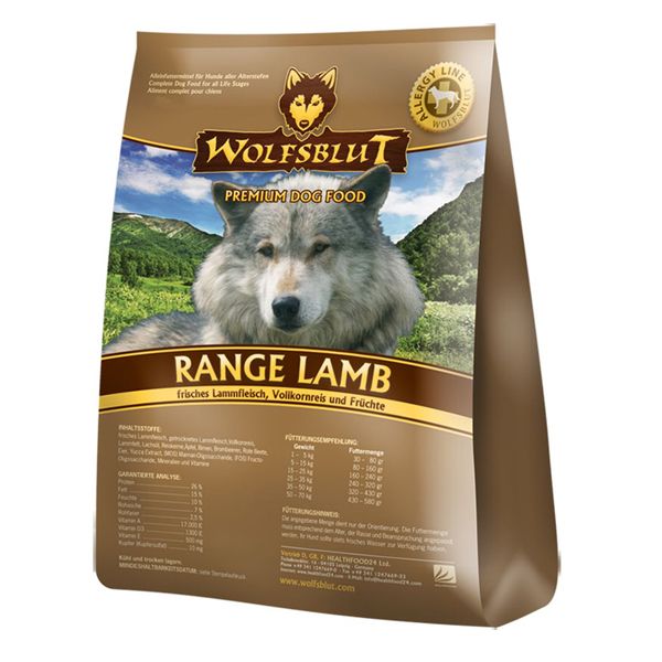 wolfsblut range lamb 15kg